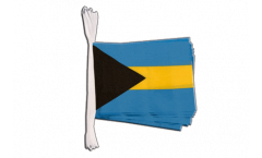 Bahamas Bunting Flags - 5.9 x 8.65 inch