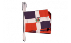 Dominican Republic Bunting Flags - 5.9 x 8.65 inch