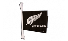 New Zealand feather all blacks Bunting Flags - 5.9 x 8.65 inch