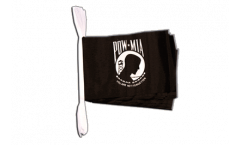 USA Pow Mia / black,white Bunting Flags - 5.9 x 8.65 inch