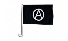Anarchy  Car Flag - 12 x 16 inch