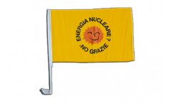 Energia Nucleare No Grazie Car Flag - 12 x 16 inch