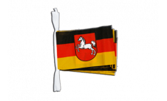 Germany Lower Saxony Bunting Flags - 5.9 x 8.65 inch