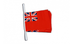 Great Britain Red Ensign Bunting Flags - 5.9 x 8.65 inch