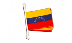 Venezuela 8 stars Bunting Flags - 5.9 x 8.65 inch