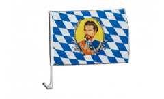 Germany Bavaria King Ludwig Car Flag - 12 x 16 inch