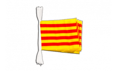 Spain Catalonia Bunting Flags - 5.9 x 8.65 inch
