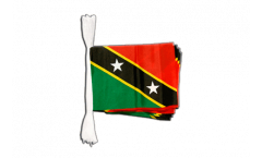 Saint Kitts and Nevis Bunting Flags - 5.9 x 8.65 inch