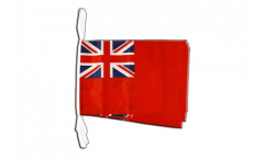 Great Britain Red Ensign Bunting Flags - 12 x 18 inch