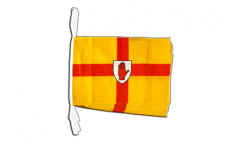 Ireland Ulster Bunting Flags - 12 x 18 inch