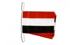 Yemen Bunting Flags - 12 x 18 inch
