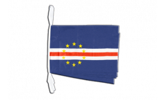 Cape Verde Bunting Flags - 12 x 18 inch