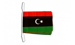 Libya Bunting Flags - 12 x 18 inch