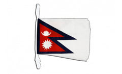 Nepal Bunting Flags - 12 x 18 inch
