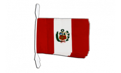 Peru Bunting Flags - 12 x 18 inch
