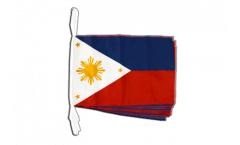 Philippines Bunting Flags - 12 x 18 inch