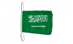 Saudi Arabia Bunting Flags - 12 x 18 inch