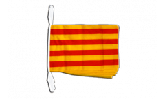 Spain Catalonia Bunting Flags - 12 x 18 inch