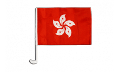 Hong Kong Car Flag - 12 x 16 inch