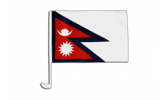 Nepal Car Flag - 12 x 16 inch