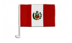 Peru Car Flag - 12 x 16 inch