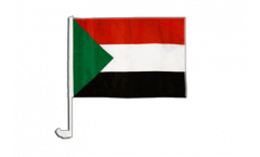 Sudan Car Flag - 12 x 16 inch