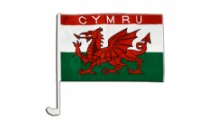 Wales CYMRU Car Flag - 12 x 16 inch