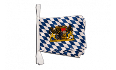 Germany Bavaria with lion Bunting Flags - 5.9 x 8.65 inch