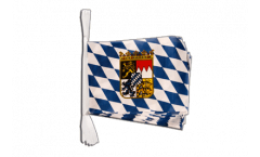 Germany Bavaria with coat of arms Bunting Flags - 5.9 x 8.65 inch