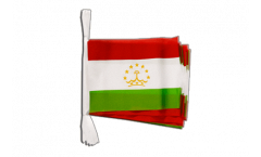 Tajikistan Bunting Flags - 5.9 x 8.65 inch