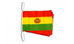 Bolivia Bunting Flags - 12 x 18 inch