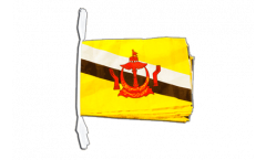 Brunei Bunting Flags - 12 x 18 inch