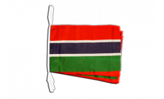 Gambia Bunting Flags - 12 x 18 inch