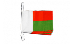 Madagascar Bunting Flags - 12 x 18 inch