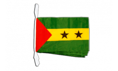 Sao Tome and Principe Bunting Flags - 12 x 18 inch
