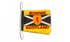 Scotland Bonnie Scotland Bunting Flags - 12 x 18 inch