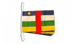 Central African Republic Bunting Flags - 12 x 18 inch