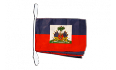 Haiti Bunting Flags - 12 x 18 inch