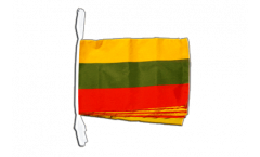 Lithuania Bunting Flags - 12 x 18 inch