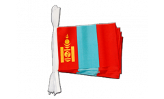 Mongolia Bunting Flags - 5.9 x 8.65 inch