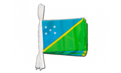 Solomon Islands Bunting Flags - 5.9 x 8.65 inch