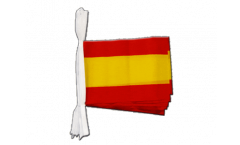 Spain without coat of arms Bunting Flags - 5.9 x 8.65 inch