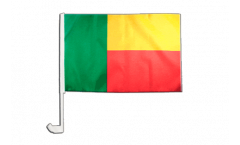 Benin Car Flag - 12 x 16 inch