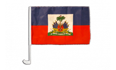 Haiti Car Flag - 12 x 16 inch