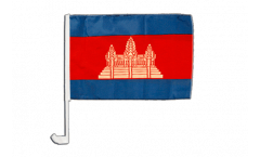 Cambodia Car Flag - 12 x 16 inch