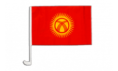 Kyrgyzstan Car Flag - 12 x 16 inch