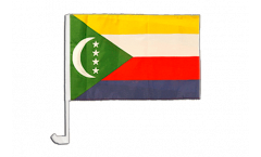 Comoros Car Flag - 12 x 16 inch