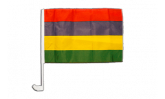 Mauritius Car Flag - 12 x 16 inch