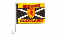 Scotland Bonnie Scotland Car Flag - 12 x 16 inch