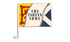 Scotland Tartan Army Car Flag - 12 x 16 inch